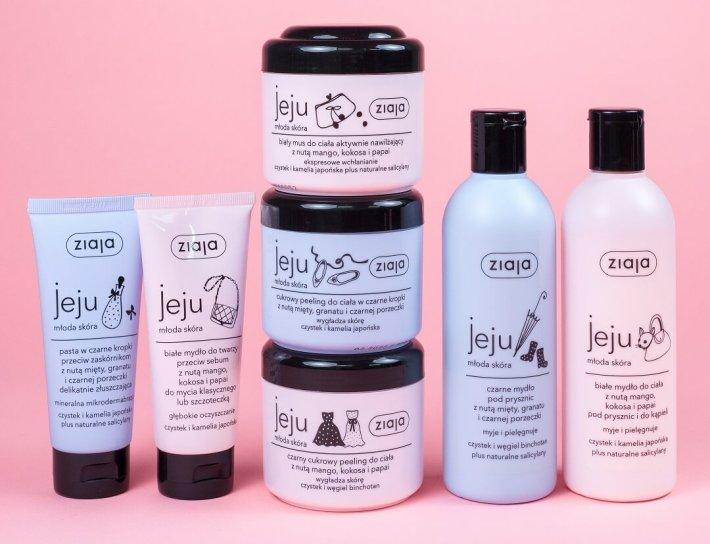 Ziaja Jeju - Linia kosmetyków dla młodych ciałem, ale i duszą