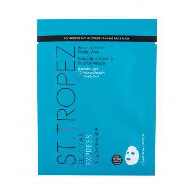 St.Tropez Self Tan Express Bronzing Face Sheet Mask Samoopalacz dla kobiet 18,4 g